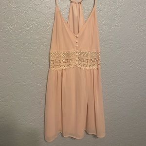 Peach- pinkish dress for sale!